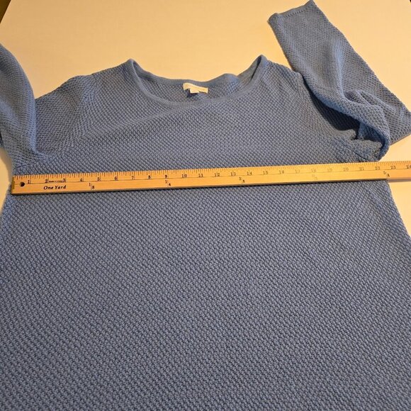 Charter Club Light Blue Round Neck Knit Pull-Over Sweater Plus Sz 2X - Picture 9 of 12